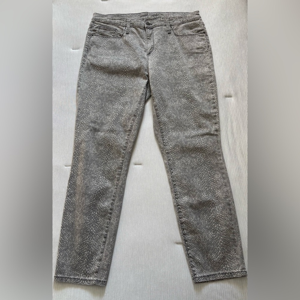 Universal Thread Gray Patterned Skinny Jeans